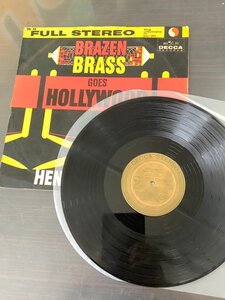 ◆日 F 824 201　BRAZEN BRASS GOES HOLLYWOOD ヘンリー・ジェローム楽団 SDL-48 　-定形外