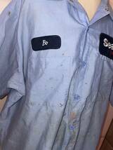 ワークシャツ 半袖 レッドキャップ XLサイズ 古着 USA製 WORK NO.921_画像4