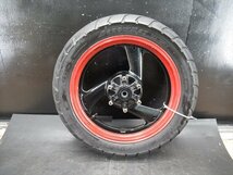 G2R5-0727 ヤマハ XJR400R-2 リアホイール タイヤ 【4HM-121～ 2000年モデル 動画有】_画像1