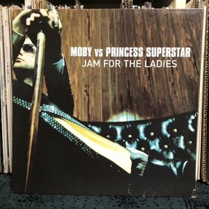 ☆【 '03 英盤 】LP★Moby Vs Princess Superstar - Jam For The Ladies ☆洗浄済み☆
