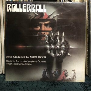 ☆【 '75 UK orig 】LP★Andre Previn - Rollerball “OST”☆洗浄済み☆