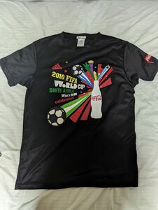 コカ・コーラ　ワールドカップ　tシャツ サッカーアディダス　クライマクールレア