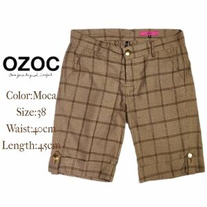 ◎OZOC◎チェック柄*ショートパンツ