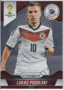 2014PANINI PRIZM　No.92　LUKAS PODOLSKI　ルーカス・ポドルスキ　ドイツ代表