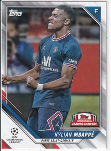 2022TOPPS　CLBC-17　KYLIAN MBAPPE　イベント配布カード　キリアン・エンバペ　パリ・サンジェルマン　INTERNATIONAL TRADING CARD DAY