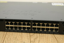 【シスコ】（CISCO WS-C3650-24TS-S V04）　2016年製　スイッチ　現状!!　管ざ9064_画像3