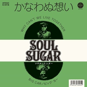 新品 7” SOUL SUGAR / WHY CAN'T WE LIVE TOGETHER 検) Dub Lovers Cover カバー 井の頭レンジャーズ Mute Beat Cat エマーソン 北村