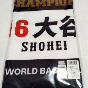 大谷翔平 2023 WBC 優勝記念 16 フェイスタオル(受注生産) エンジェルス