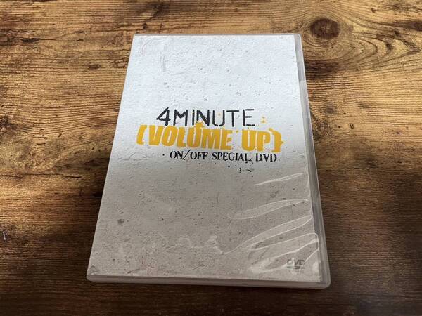 4Minute DVD「VOLUME UP ON/OFF SPECIAL DVD」韓国K-POP●