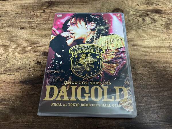 DAIGO DVD「LIVE TOUR 2014 DAIGOLD」ダイゴ ライブLeda●