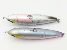 (管71109)Shimano シマノ ヘッドディップ 140F 4点セット 青物 ヒラマサ キハダ ダイビングペンシル トッププラグ ルアー_画像10