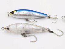 (管71109)Shimano シマノ ヘッドディップ 140F 4点セット 青物 ヒラマサ キハダ ダイビングペンシル トッププラグ ルアー_画像2