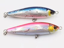 (管71109)Shimano シマノ ヘッドディップ 140F 4点セット 青物 ヒラマサ キハダ ダイビングペンシル トッププラグ ルアー_画像6