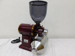 処分特価品 カリタ/kalita 100V 業務用 コーヒー ミル/グラインダー ハイカットミル 2016年製 中古②