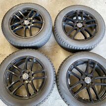 17インチアルミホイール 17×7J OFF48 美品　225/55R17 フォレスターSH5 スタッドレスタイヤ4本セット_画像1