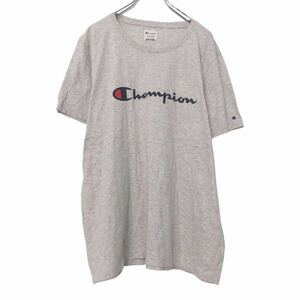 champion 半袖 プリント Tシャツ XXL グレー ネイビー レッド ビッグサイズ 古着卸 アメリカ仕入 a508-5079