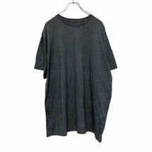 GEORGE 半袖 無地 Tシャツ XL グレー ジャージ シンプル 古着卸 アメリカ仕入 a508-5584_画像1