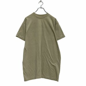 半袖 無地 Tシャツ M～ ベージュ シンプル 古着卸 アメリカ仕入 a508-5950