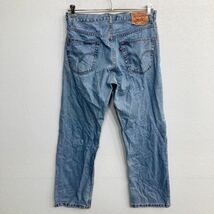 Levi's 505 デニムパンツ W34 リーバイス レギュラーフィット ライトブルー 古着卸 アメリカ仕入 2308-788_画像7