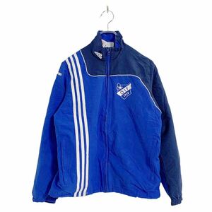 adidas sweat Logo print jersey Youth size Kids 150 blue Adidas old clothes . America buying up a508-6600