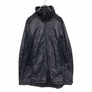 CG by champion ジップアップ ジャケット レディース XXL ブラック キルティング ナイロン フリース 古着卸 アメリカ仕入 a508-7356