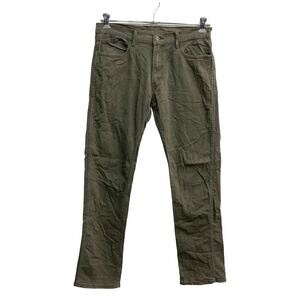 Levi's 511 デニムパンツ W30 リーバイス スリムフィット ウィメンズ カーキ 古着卸 アメリカ仕入 2307-1368