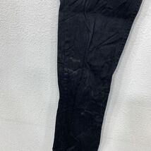 Dickies ワーク・ペインターパンツ W30 ディッキーズ ブラック スキニー 古着卸 アメリカ仕入 2307-1349_画像4