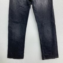 Zara Jeans デニムパンツ W30 ザラ ルーズフィットストレート ブラック 古着卸 アメリカ仕入 2307-1365_画像7