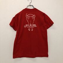 FRUIT OF THE LOOM 半袖 プリントTシャツ 14-16 140～ レッド ホワイト キッズ アメリカ製 古着卸 アメリカ仕入 a508-5014_画像4