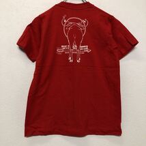 FRUIT OF THE LOOM 半袖 プリントTシャツ 14-16 140～ レッド ホワイト キッズ アメリカ製 古着卸 アメリカ仕入 a508-5014_画像6