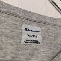 champion 半袖 プリント Tシャツ XXL グレー ネイビー レッド ビッグサイズ 古着卸 アメリカ仕入 a508-5079_画像7