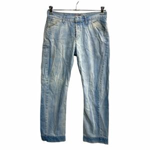 Levi's デニムパンツ W32 リーバイス ボタンフライ ライトブルー 古着卸 アメリカ仕入 2308-166