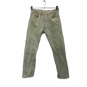 Levi's 501 デニムパンツ W31 リーバイス ベージュ ボタンフライ USA製 古着卸 アメリカ仕入 2308-153