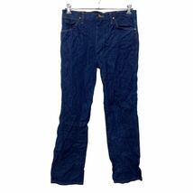 Wrangler デニムパンツ W35 ラングラー メキシコ製 インディゴブルー 古着卸 アメリカ仕入 2308-264_画像1