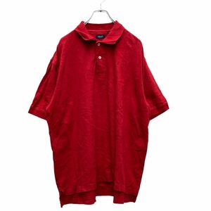 IZOD 半袖 ポロシャツ Lサイズ アイゾット 赤 レッド 古着卸 アメリカ仕入 a508-5422