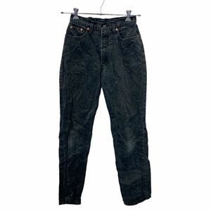 Levi's 881 0285 デニムパンツ W30 リーバイス ユーロリーバイス テーパード ブラック 古着卸 アメリカ仕入 2308-399