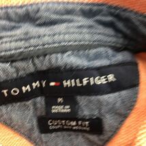 TOMMY HILFIGER 半袖 ロゴ ポロシャツ M ピンク トミーヒルフィガー 古着卸 アメリカ仕入 a508-5553_画像7