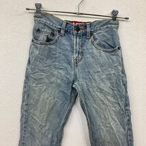 Levi's デニムパンツ W24 リーバイス ライトブルー レディース スリム 古着卸 アメリカ仕入 2308-569_画像2