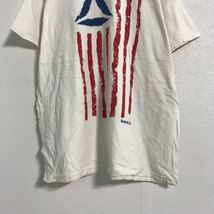 Reebok 半袖 プリント Tシャツ XL ホワイト リーボック 星条旗風 古着卸 アメリカ仕入 a508-5591_画像3