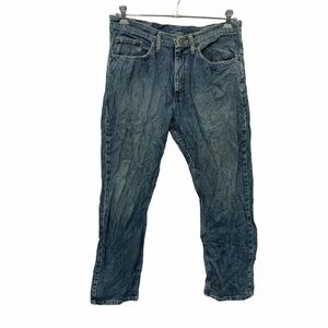 Wrangler デニムパンツ W34 ラングラー インディゴブルー レグストレート 古着卸 アメリカ仕入 2308-498