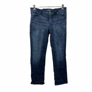 LAUREN JEANS CO. デニムパンツ W36 ローレンジーンズ インディゴ ストレッチ 古着卸 アメリカ仕入 2308-536