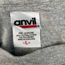 anvil 半袖 プリントTシャツ Lサイズ アンビル ワシントンDC 灰色 グレー 古着卸 アメリカ仕入 a508-5682_画像7