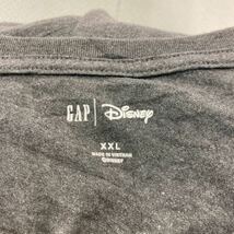 GAP Disney 半袖 プリント Tシャツ XXL グレー ミッキーマウス キャラクター ビッグサイズ キャラクター 古着卸 アメリカ仕入 a508-5736_画像8