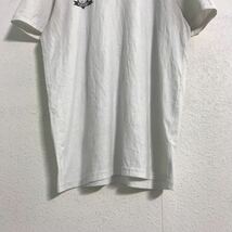 adidas 半袖 プリント Tシャツ S ホワイト アディダス サッカー スポーツ 古着卸 アメリカ仕入 a508-5712_画像3