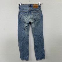 Levi's 505 デニムパンツ W28 リーバイス ユーロリーバイス スペイン製 90s インディゴブルー 古着卸 アメリカ仕入 2308-819_画像4