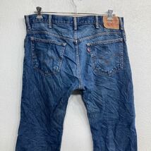 Levi's 517 デニムパンツ W38 リーバイス ブーツカット ビッグサイズ インディゴ メキシコ製 古着卸 アメリカ仕入 2308-939_画像5