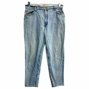 Levi's 551 デニムパンツ W34 リーバイス リラックスフィット レディース ライトブルー USA製 古着卸 アメリカ仕入 2308-1066