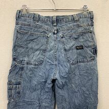 Wrangler デニムパンツ W34 ラングラー ブルー ワークパンツ 古着卸 アメリカ仕入 2308-1423_画像7