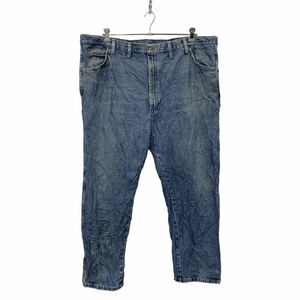 Джинсовые штаны Wrangler W46 Wrangler Blue Big Size Оптовая одежда Оптовая покупка США 2308-1432