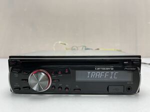 PIONEER カロッツェリア DEH-550 1DIN CDデッキ MP3 CD フロント AUX USB ipod/iphone